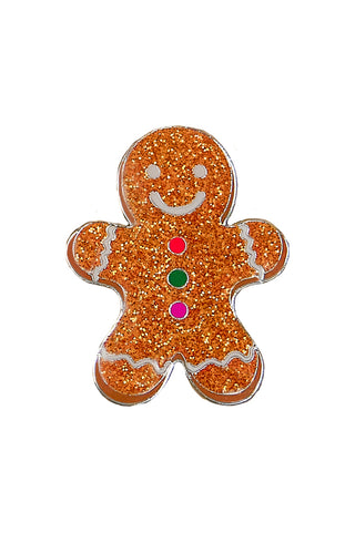 Christmas Gingerbread Man Golf Ball Marker