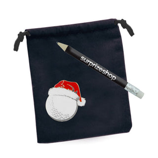 Christmas Santa Hat Ball Marker Gift Set