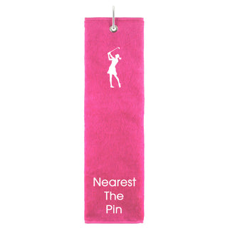 Nearest The Pin Tri Fold Golf Towel Prize