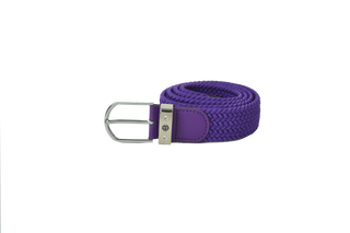 Purple Stretch Webbing Ladies Golf Belt