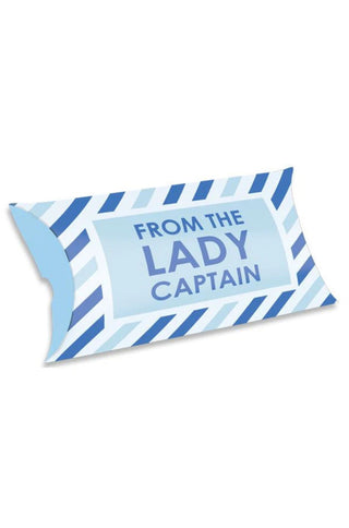 From The Lady Captain  Pillow Gift Boxes Pack of 10