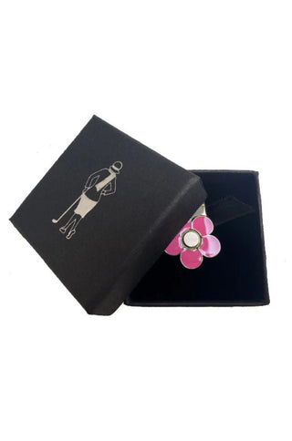 Flower Golf Visor Clip and Gift Box
