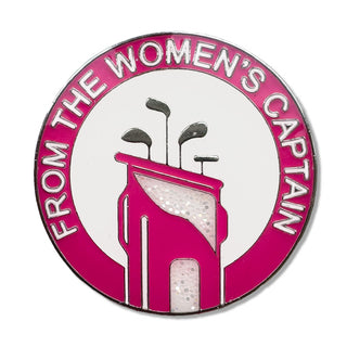 From the Women's Captain  Golf Ball Marker - Pink