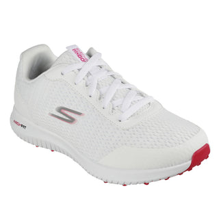 Skechers Go Golf Max Fairway 3 Ladies Golf Shoes- White/Pink