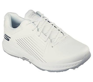 Skechers Go Golf Elite 5 Arch Fit Waterproof Ladies Golf Shoes- White/Silver