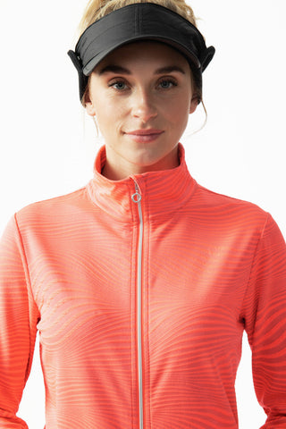 Daily Sports Alycia Long Sleeve Full Zip Top - Fushion