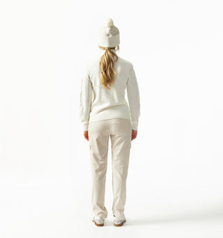 Daily Sports Addie Long Sleeve Lined Pullover - White
