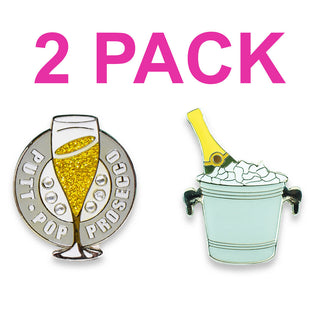 2 Pack Boozy Golf Ball Markers