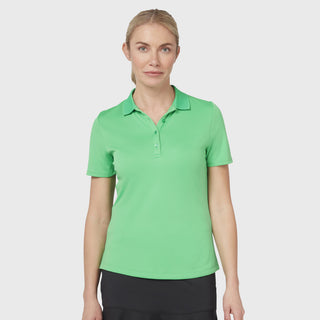 Callaway Golf Ladies Swingtech Short Sleeve Polo -Bright Green