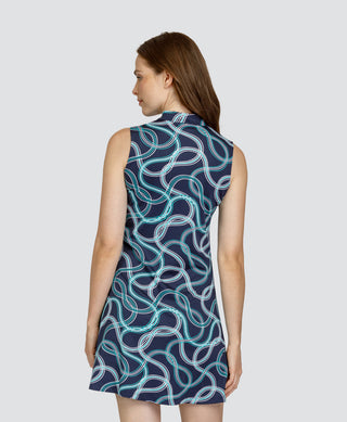 Tail Ladies Renlow Sleeveless Golf Dress - Organic Wave