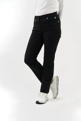 Pure Golf Trust Ladies Golf Trousers - Black
