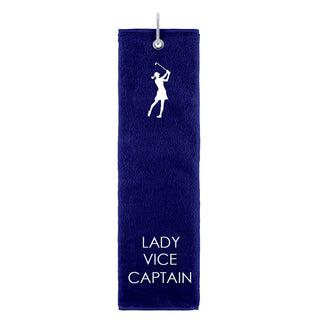 Lady Vice Captain Own Use Tri Fold Golf Towel