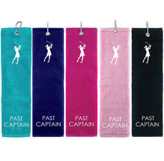 Past Captain Own Use Tri Fold Golf Towel