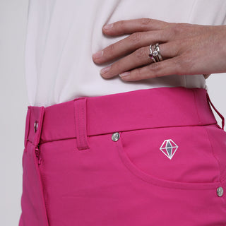 Pure Golf Calm Ladies Golf Skort - Hot Pink Skort