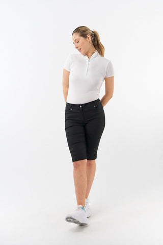 Pure Golf Ladies Bermuda Shorts Black