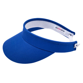 Telephone Wire Ladies Golf Visor with Ball Marker - Royal Blue
