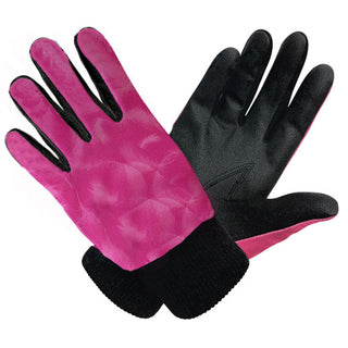Surpizeshop Polar Stretch Pair of Winter Ladies Golf Gloves - Pink Feather