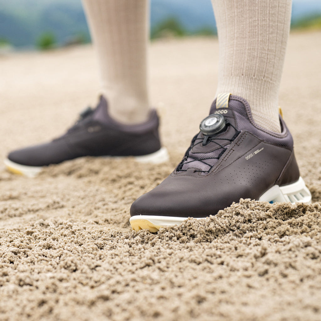 Ecco Golf Biom C4 Boa Waterproof Ladies Golf Shoes Shale