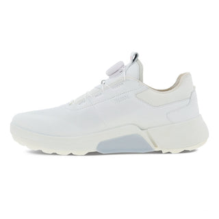 Ecco Golf H4 Boa Waterproof Ladies Golf Shoes- White/Concrete