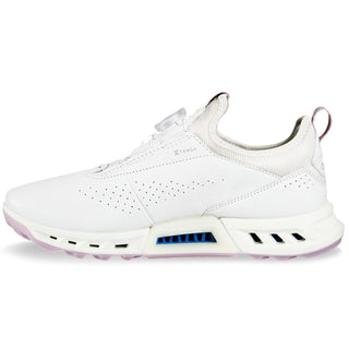 Ecco Golf Biom C4 Boa Waterproof Ladies Golf Shoes- White