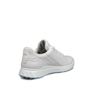 Ecco Golf S-Casual Waterproof Ladies Golf Shoes - White