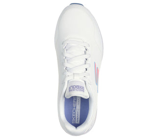 Skechers Go Golf Max 3 Waterproof Ladies Golf Shoes- White/Multi