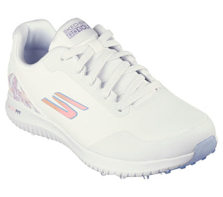 Skechers Ladies Go Golf Max 3 Waterproof Golf Shoes- White/Multi