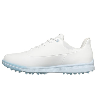 Skechers Go Golf Jasmine 2 GF Waterproof Ladies Golf Shoes - White & Pale Blue