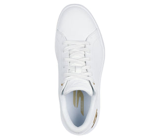 Skechers Ladies Go Golf Drive 6 Waterproof Ladies Golf Shoes- White/Gold