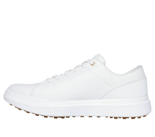 Skechers Ladies Go Golf Drive 6 Waterproof Ladies Golf Shoes- White/Gold