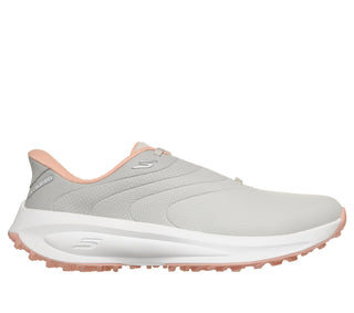 Skechers Slip-ins: Flow SI Ladies Waterproof Golf Shoes - Light Grey & Pink