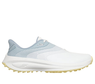 Skechers Slip-ins: Flow SI Ladies Waterproof Golf Shoes - White & Light Blue