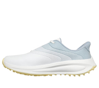 Skechers Slip-ins: Flow SI Ladies Waterproof Golf Shoes - White & Light Blue
