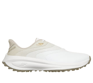 Skechers Slip-ins: Flow SI Ladies Waterproof Golf Shoes - White & Natural