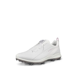 Ecco Golf Biom Tour BOA Waterproof Ladies Golf Shoes - White