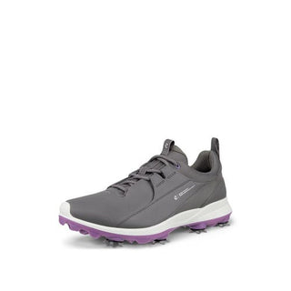 Ecco Golf Biom Tour Lace Waterproof Ladies Golf Shoes - Steel