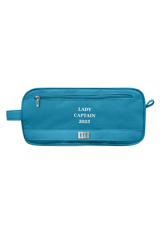 Lady Captain 2025 Golf Shoe Bag Aqua