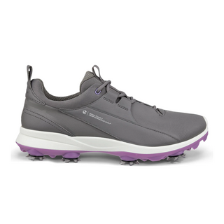 Ecco Golf Biom Tour Lace Waterproof Ladies Golf Shoes - Steel