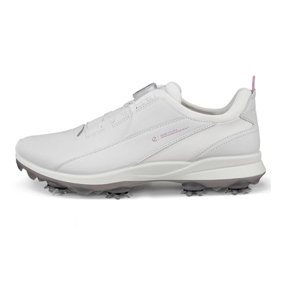 Ecco Golf Biom Tour BOA Waterproof Ladies Golf Shoes White