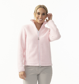 Daily Sports Valery Pile Ladies Golf Jacket - Pink