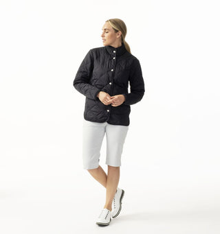 Daily Sports Michelle Quilted Ladies Golf Jacket - Navy