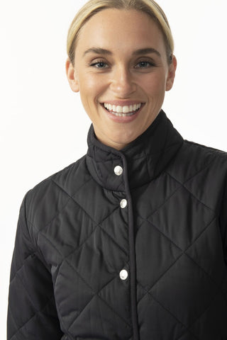 Daily Sports Michelle Quilted Ladies Golf Jacket - Navy