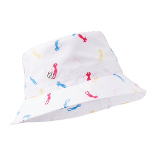 Daily Sports Canilla Bucket Hat - Lady Golfer Pattern