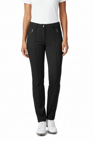Alexia Soft Shell Lined Ladies Golf Trousers - Black