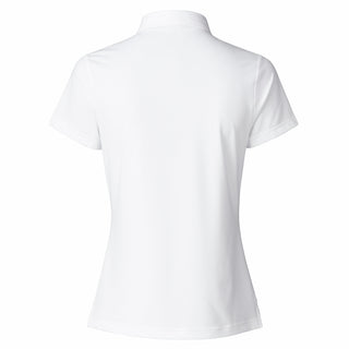 Daily Sports Stacey Cap Sleeve Polo Shirt - White