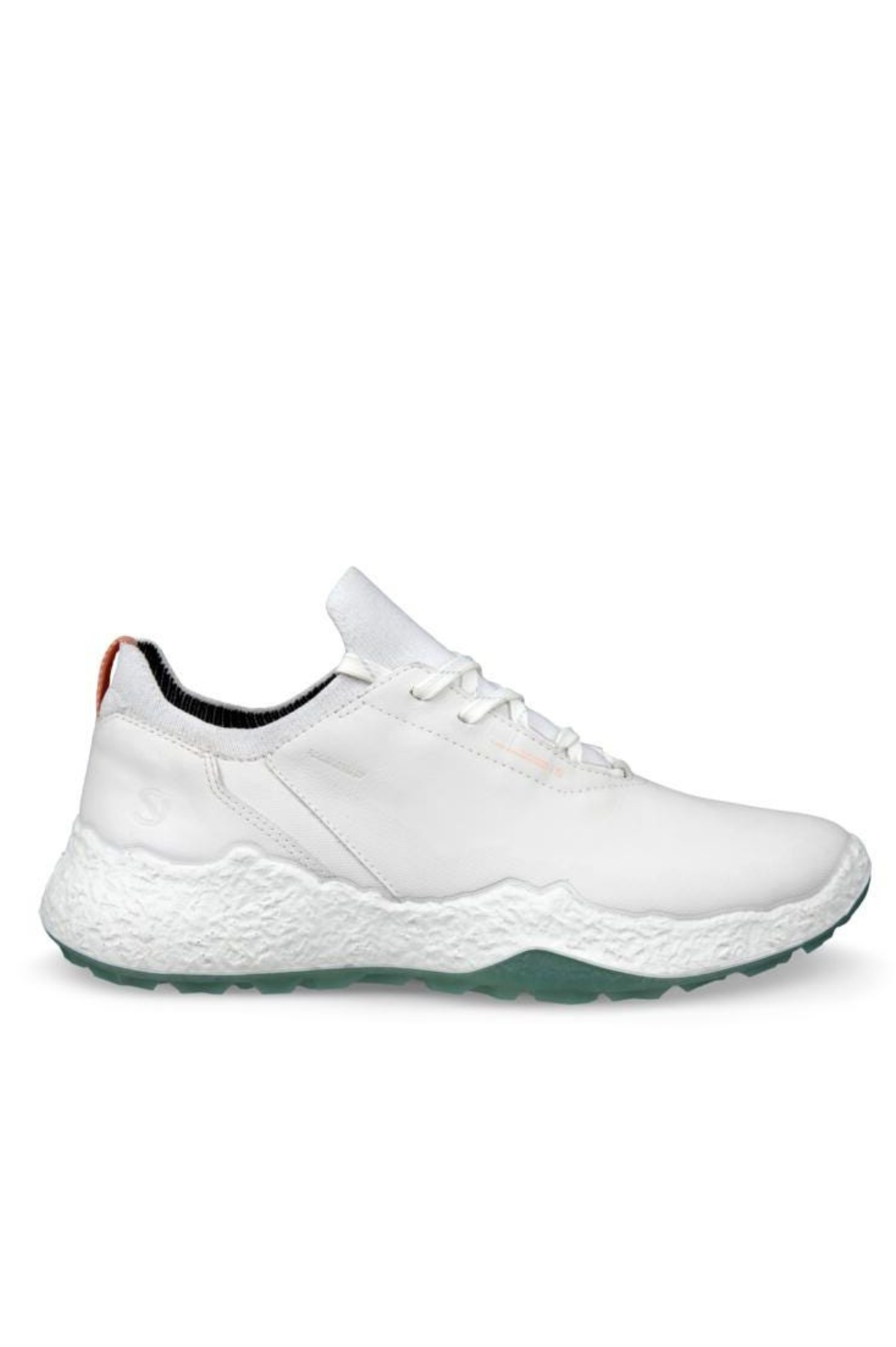 Ecco Golf Biom H5 Hybrid Waterproof Ladies Golf Shoes White/Sedum Green