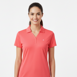 Daily Sports Anzio Cap Sleeve Polo Shirt - Mandarine