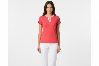 Daily Sports Clichy Cap Sleeve Polo Shirt - Mandarine