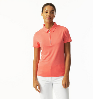 Daily Sports Peoria Short Sleeve Polo Shirt - Coral