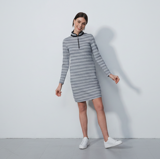 Daily Sports Vienne Long Sleeve Dress- Black